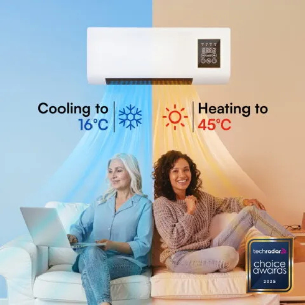 Coolizi Aire Acondicionado Portátil — reversible para calentar y enfriar